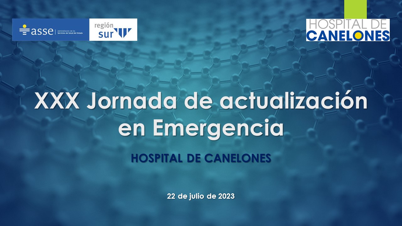 XXX Jornada de Actualizacion en Emergencia