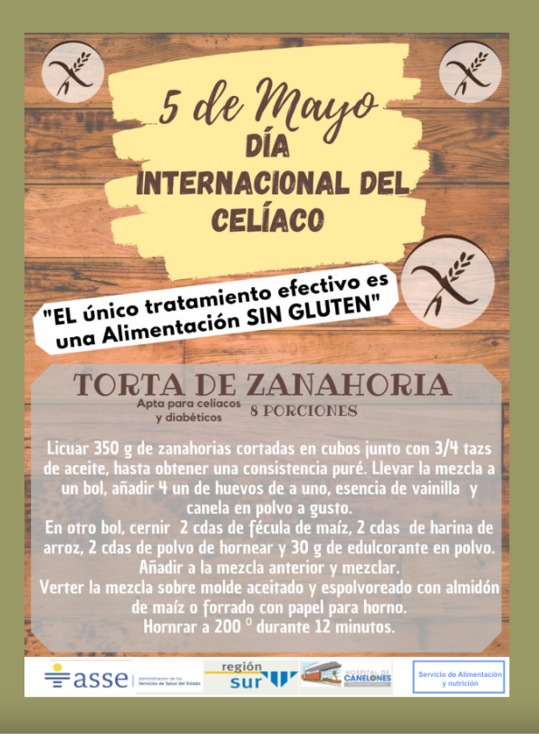 5 de Mayo dÃ­a internacional del CelÃ­aco