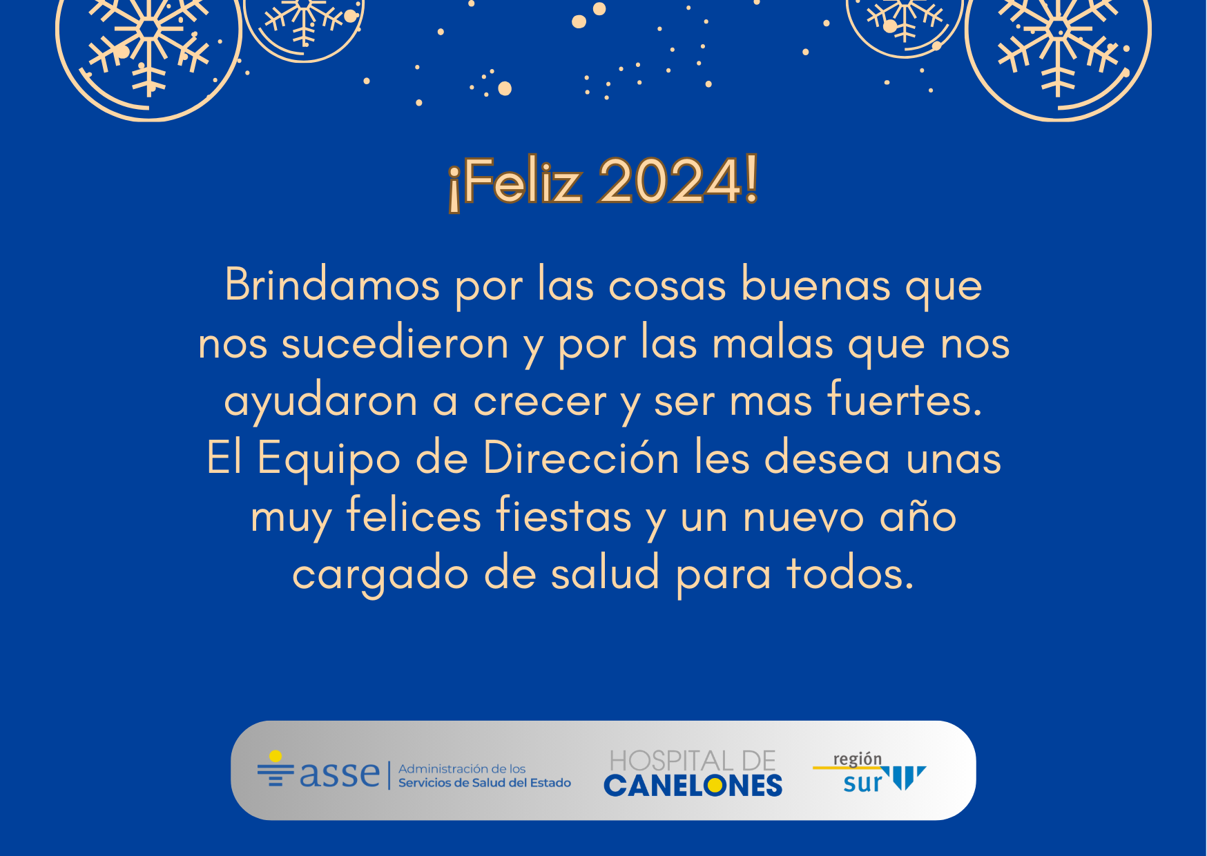 Saludo en el marco de las Tradicionales Fiestas