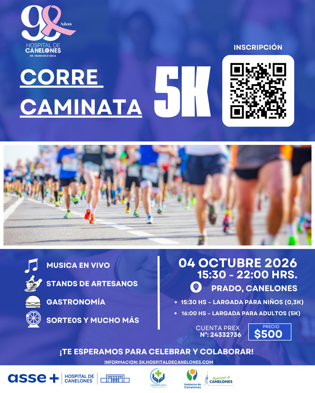 5K Hospital de Canelones | 2026 | 98 Años