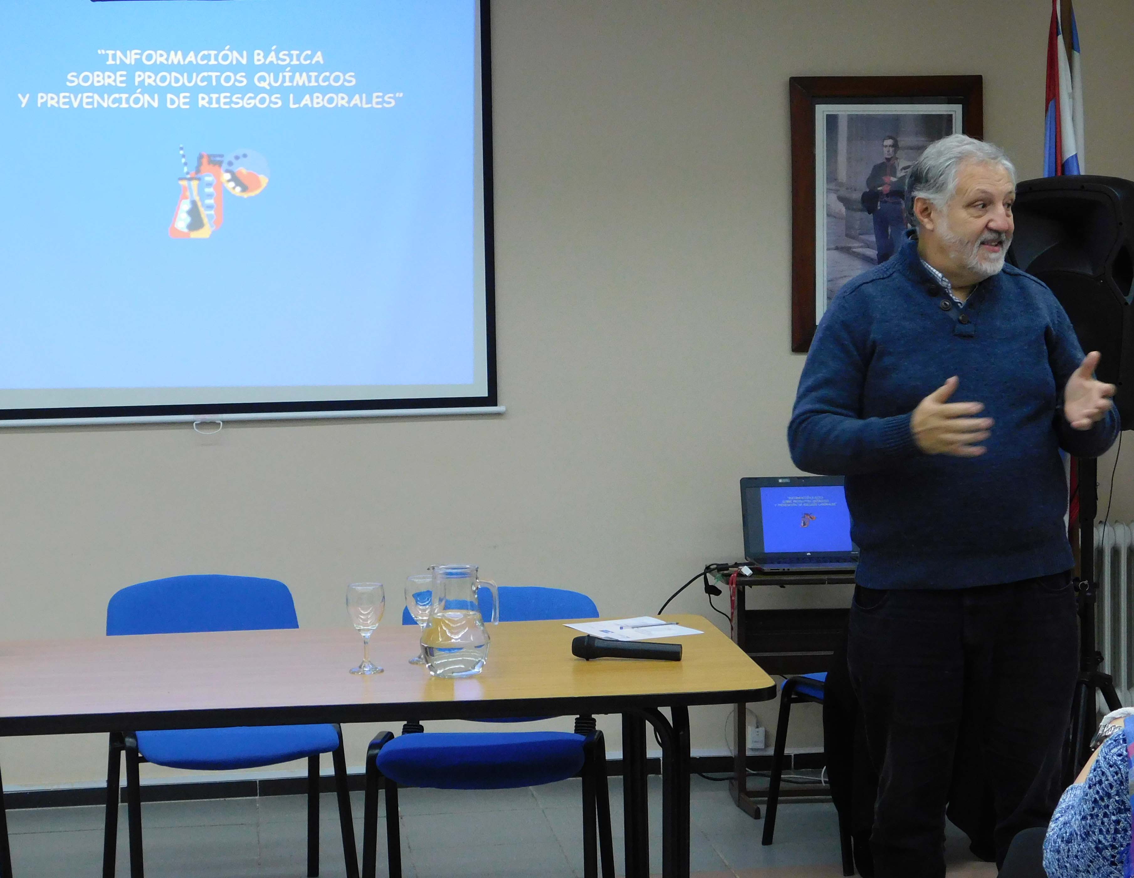 Charla sobre Uso y Manejo de Agentes QuÃ­micos