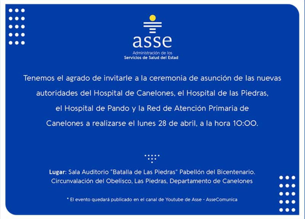 Ceremonia - Asunción nuevas autoridades