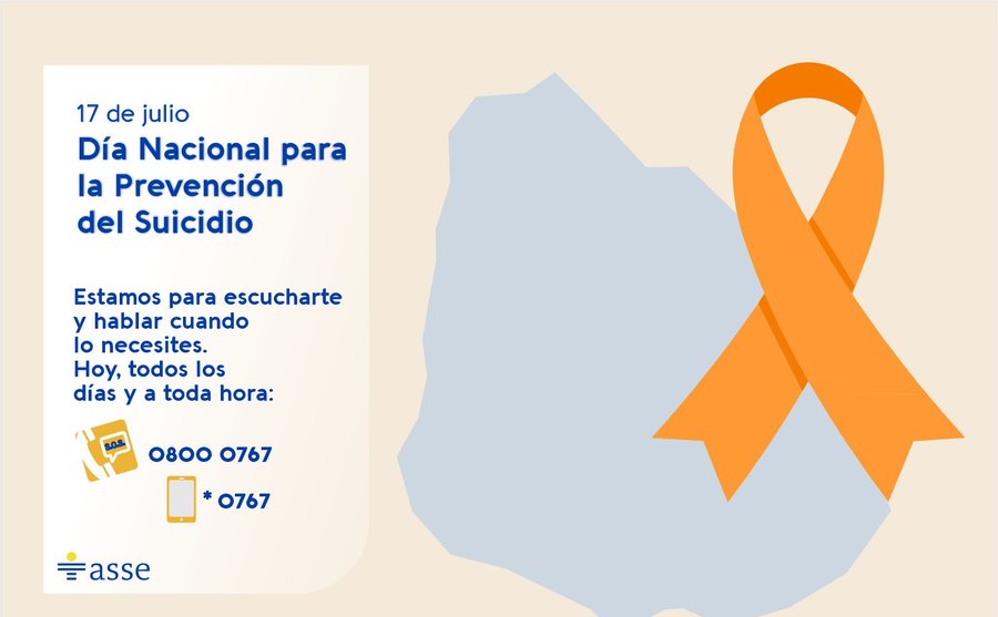 Día Nacional para la Prevención del Suicidio - 17 de julio