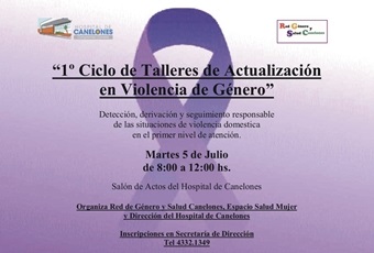 Taller de Violencia de G&eacute;nero